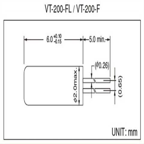 精工晶振,VT-200-F晶振,32.768K表晶,VT-200-FL晶振,VT200F-12.5PF20PPM