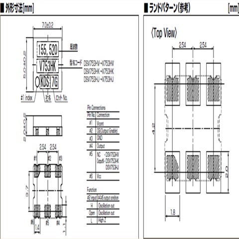 KDS晶振,贴片晶振,DSV753HV晶振