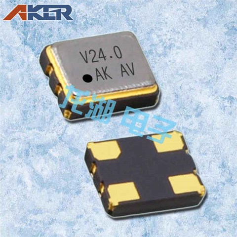 V33305100T-25.000-X-R3,3225mm,25MHz,Aker安碁VCXO晶振