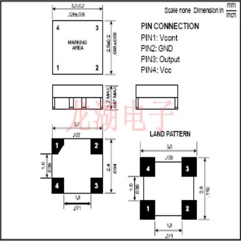 卢柏进口晶振,RTVS-104温补晶振,RTVS-104FF124C-S-26.000振荡器