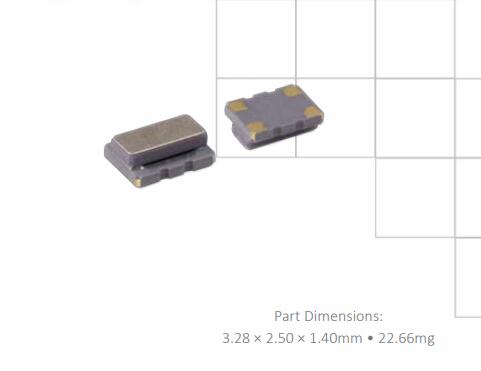 CTS新款时钟频率32.768K温补晶振问世