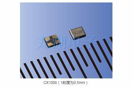 京瓷晶振,穿戴式智能终端晶振,CX1008晶振