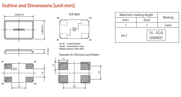 CSX-5032 5032 CSX-5032 5032