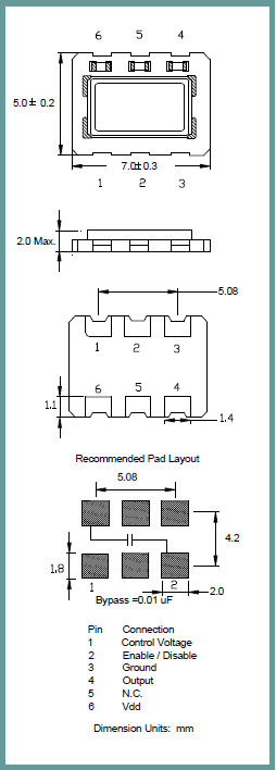 石英晶体振荡器,贴片晶振,I607晶振