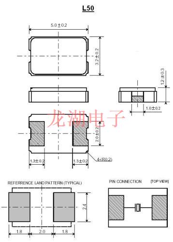ITTI高品质晶振,L50多媒体设备晶振,L5050-20.000-16晶振