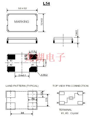 美国ITTI晶振,L54无源晶体谐振器,L5415-24.000-8晶振