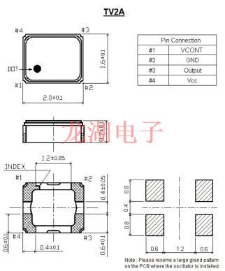 ITTI晶振,TV2A压控温补晶振,TV2AS2.5-3080-9-26.000晶振