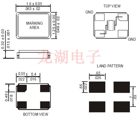 R1612石英谐振器,卢柏欧美晶体,R1612-26.000-8-F-1530-TR晶振