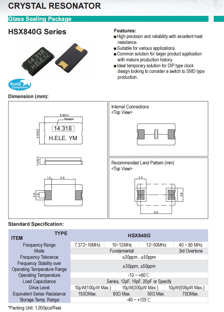 HSX840G 1